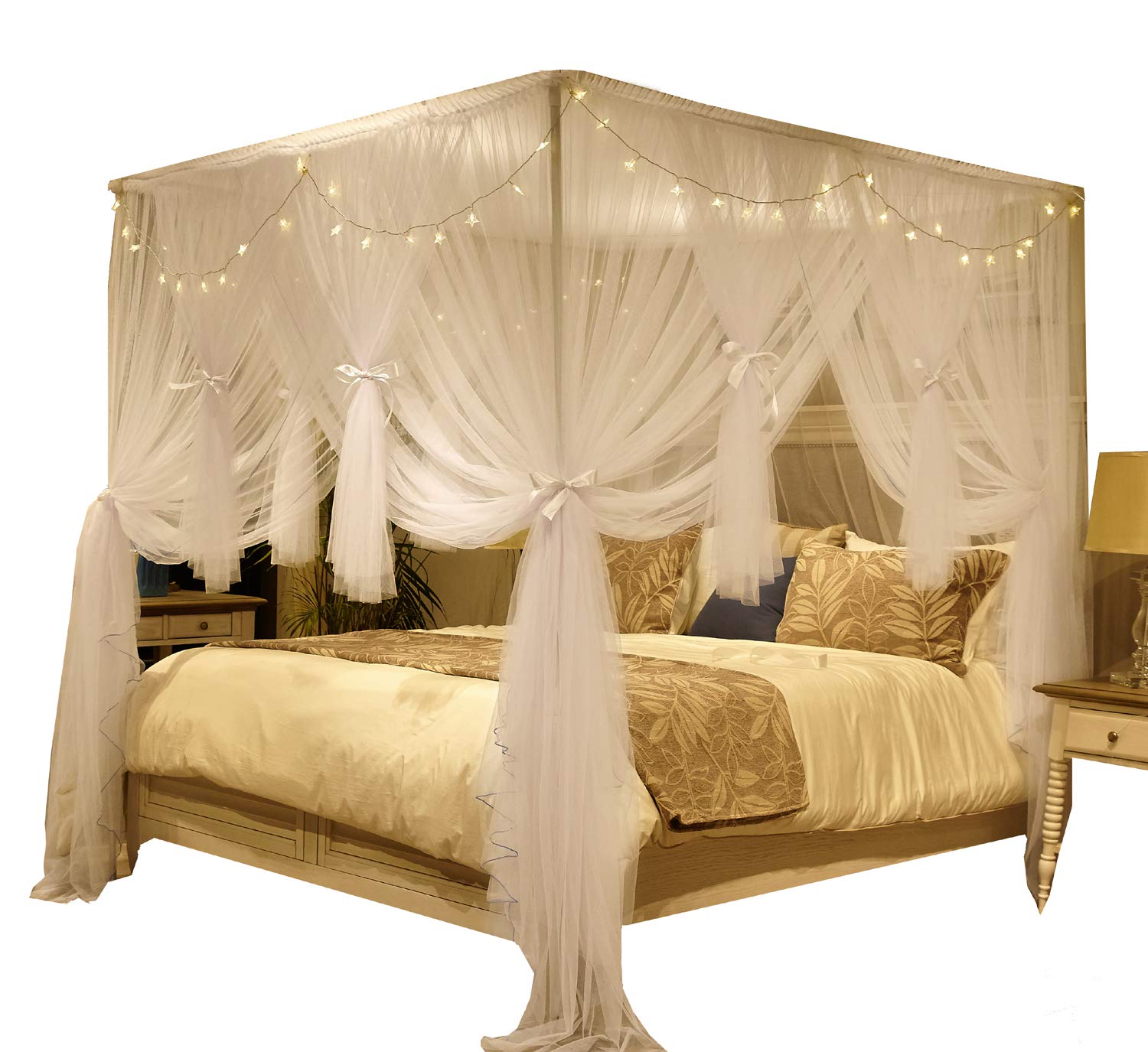 4Poster Bed Canopy Curtains Curtains & Drapes 2023