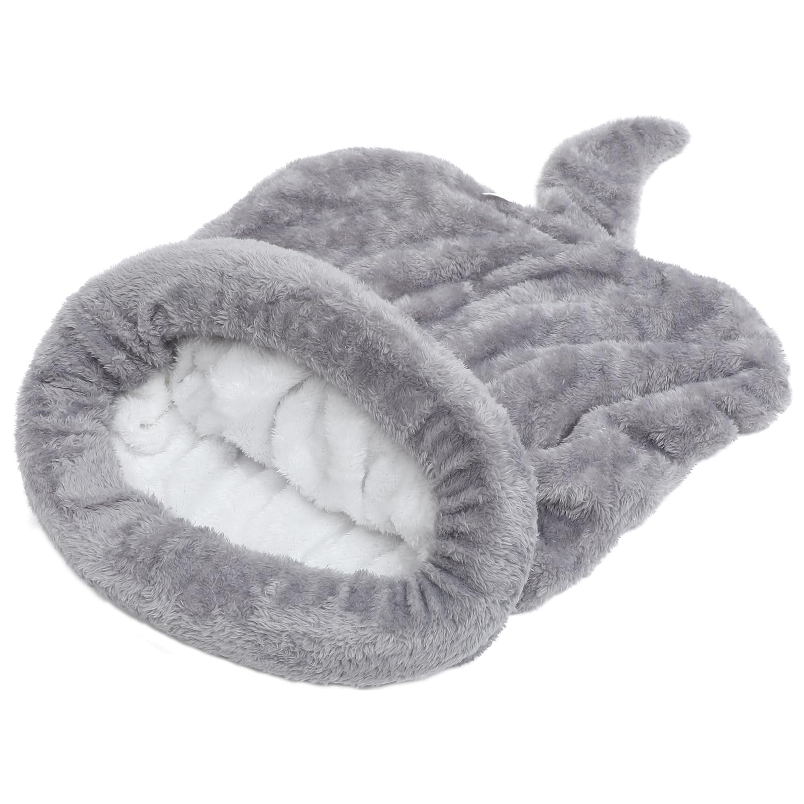 Lit pour chat et petit chien FRCOLOR : niche chaude et coussin confortable