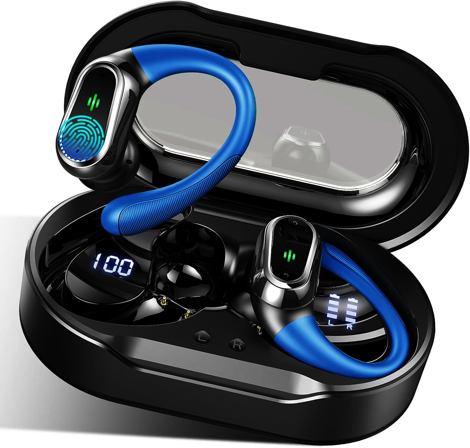 Rolosar Cuffie Bluetooth Sport, Auricolari Bluetooth HiFi Stereo