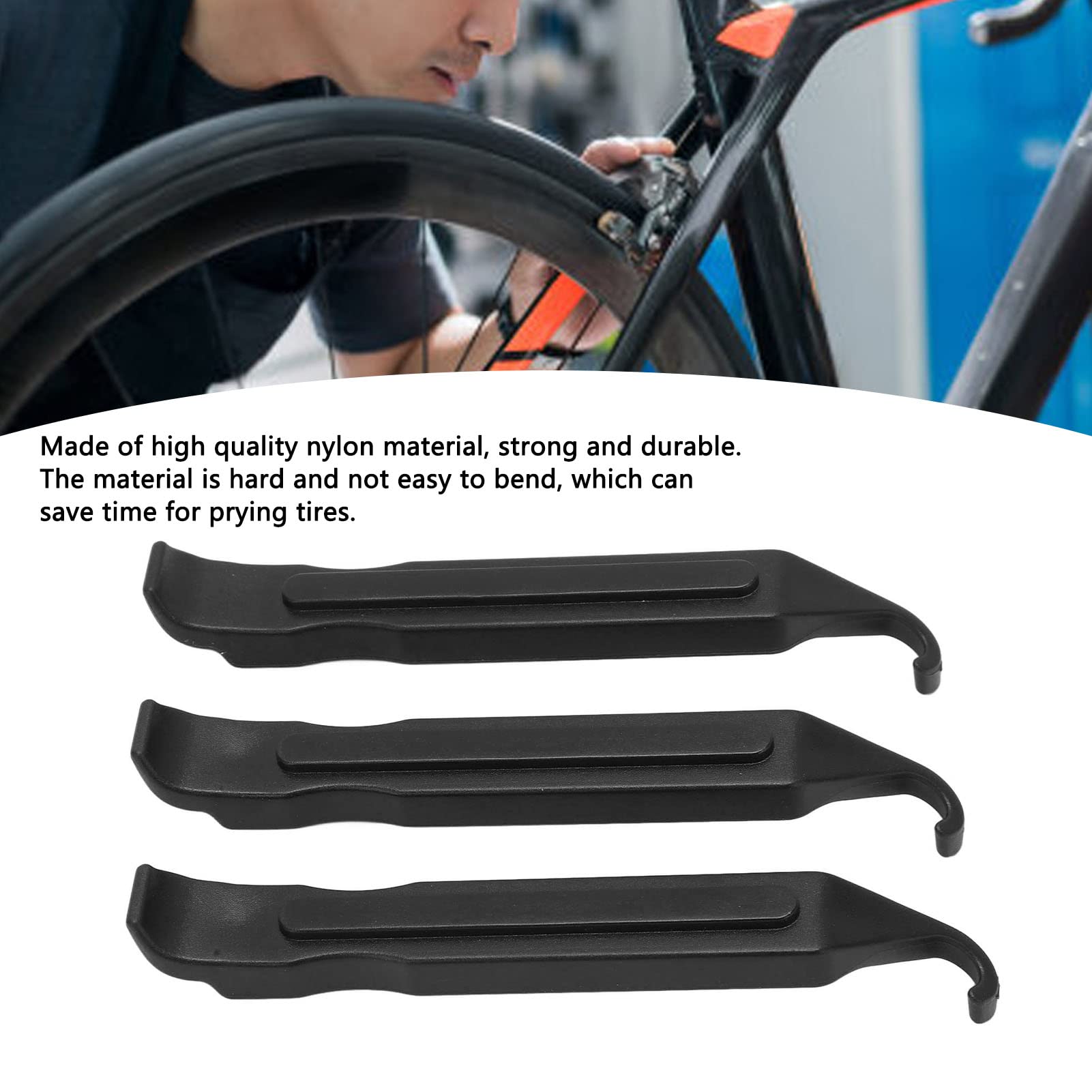 VGEBY Outils de réparation de pneus de bicyclette Kit de réparation