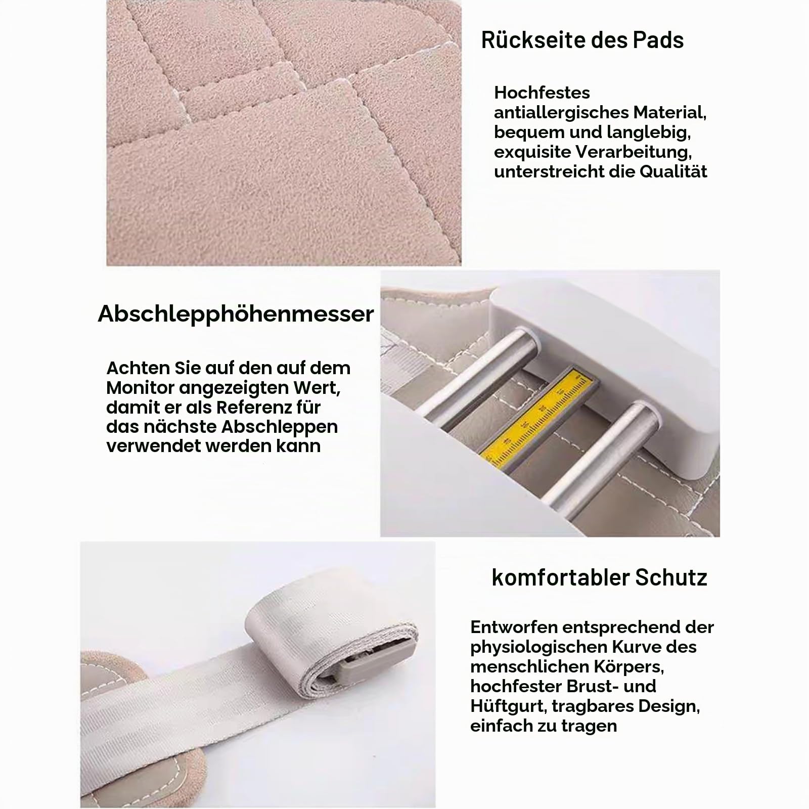 Bandscheiben-TraktionsgeräT FüR Die LendenwirbelsäUle, DekompressionsgüRtel FüR Die LendenwirbelsäUle, Bilaterale Synchronisation/Druck Sichtbar, Kann RüCkenprobleme Korrigieren Und Behandeln