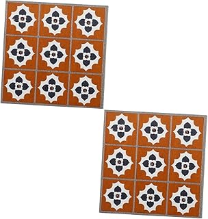 Toyvian 2 Pçs Acessórios Para Mini Boneca Mini Casa De Boneca Guarnição De Madeira Modelo De Piso Pequeno Casa De Boneca Em Miniatura Piso De Casa De Boneca Miniaturas Artesanato De Casa