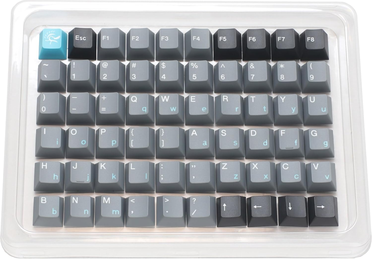 Ducky Skyline 133 Key Cherry Profile Triple Shot PBT Keycap Set