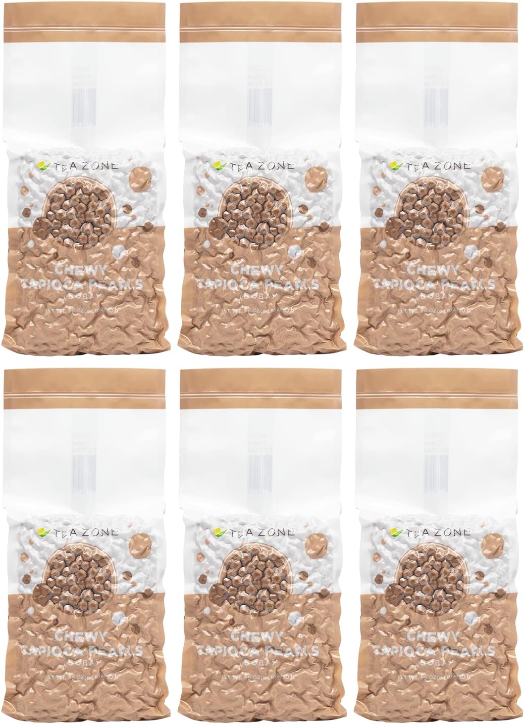 Tea Zone Chewy Tapioca Boba – Case (6 x 6lb Bags)