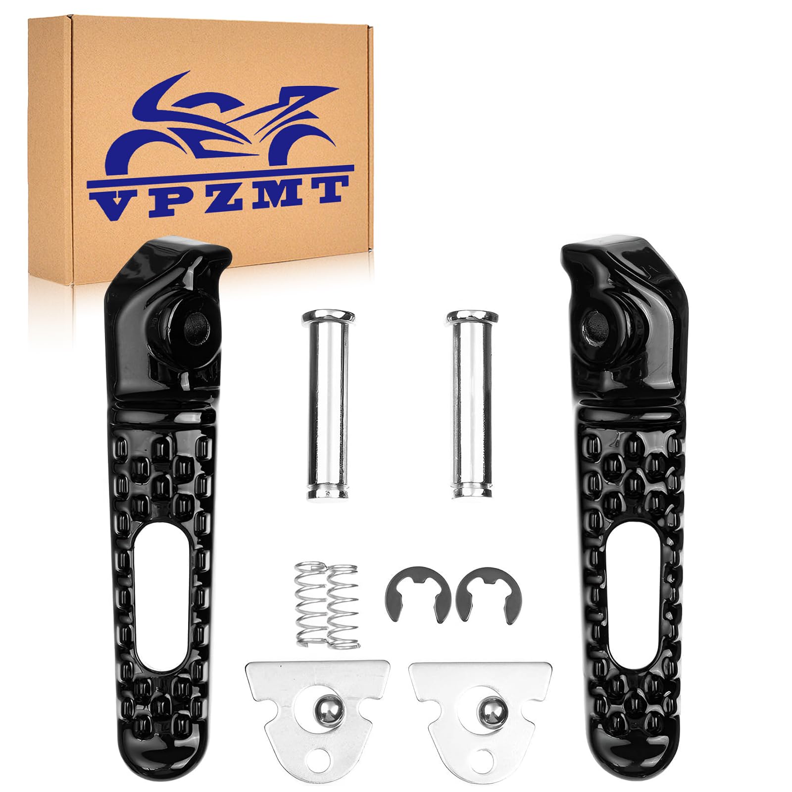 Repose-pieds Passager CNC Pour Moto Compatibles Avec Honda Grom MSX125 14-18, CBR600RR 03-18, CBR1000RR 04-16, CBR954RR 02-03, CBR929RR 00-01, CBR900RR 93-00 3, CBR6. 00 F2 F3 F4 F4i