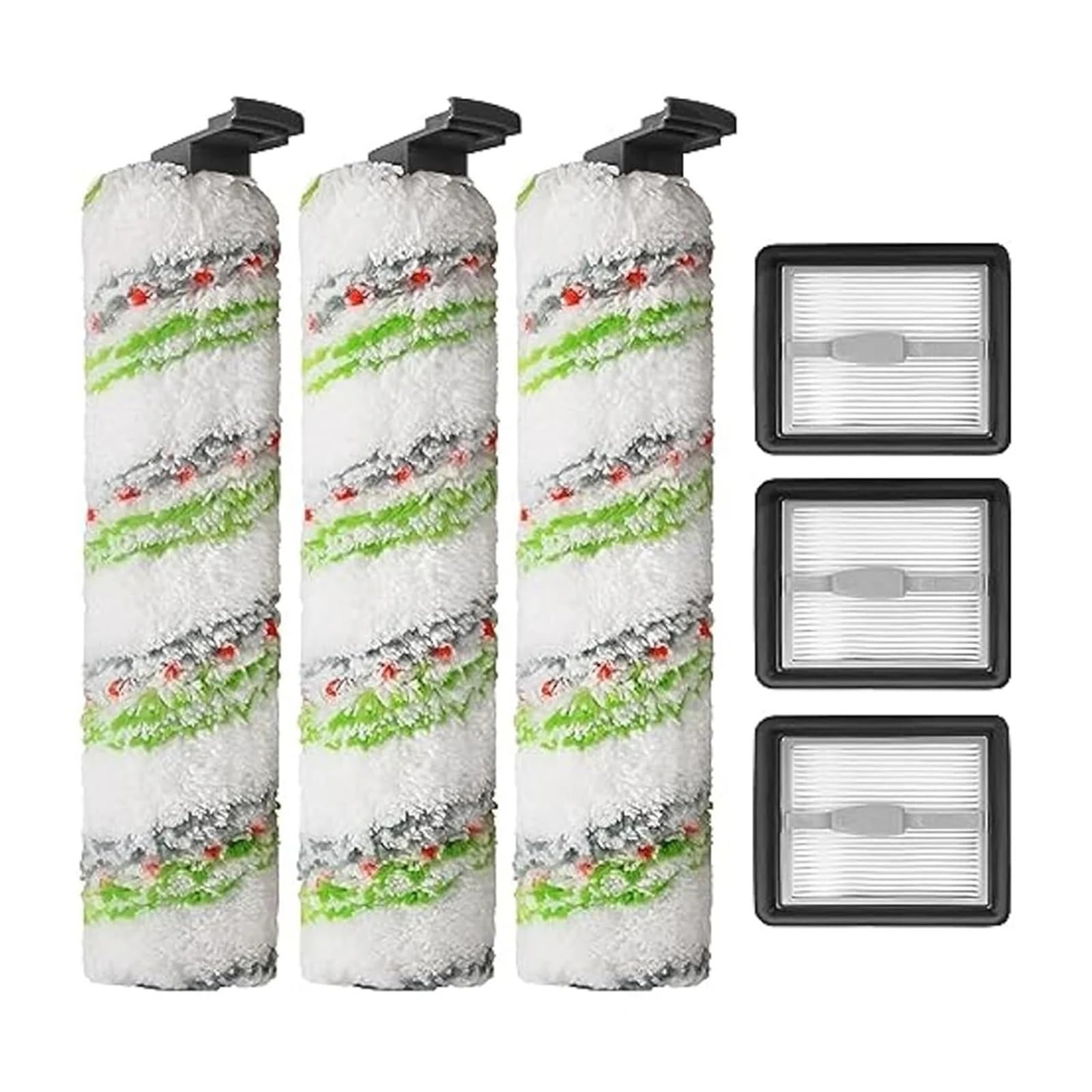Evita atascos con el rodillo de cepillo y filtro compatible con Bissell Crosswave X7