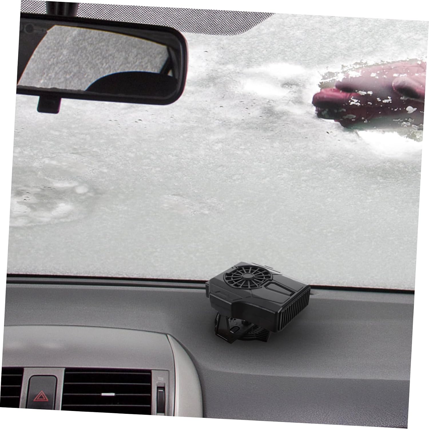 PRETYZOOM 12v Portable Car Heater Fan Fast Heating Windshield Defroster -fog for Driving Construction for All Vehicle Types