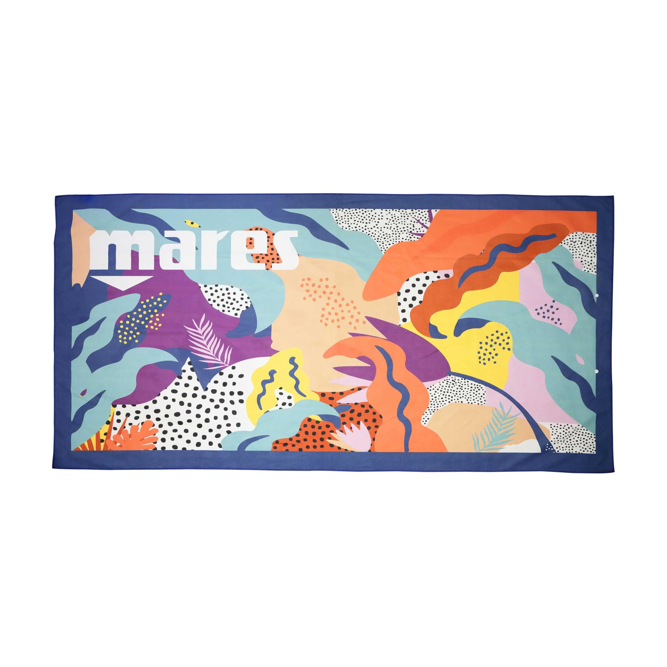 Mares Seaside Towel, Mikrofaser-Strandtuch, 80 x 160 cm, Unisex