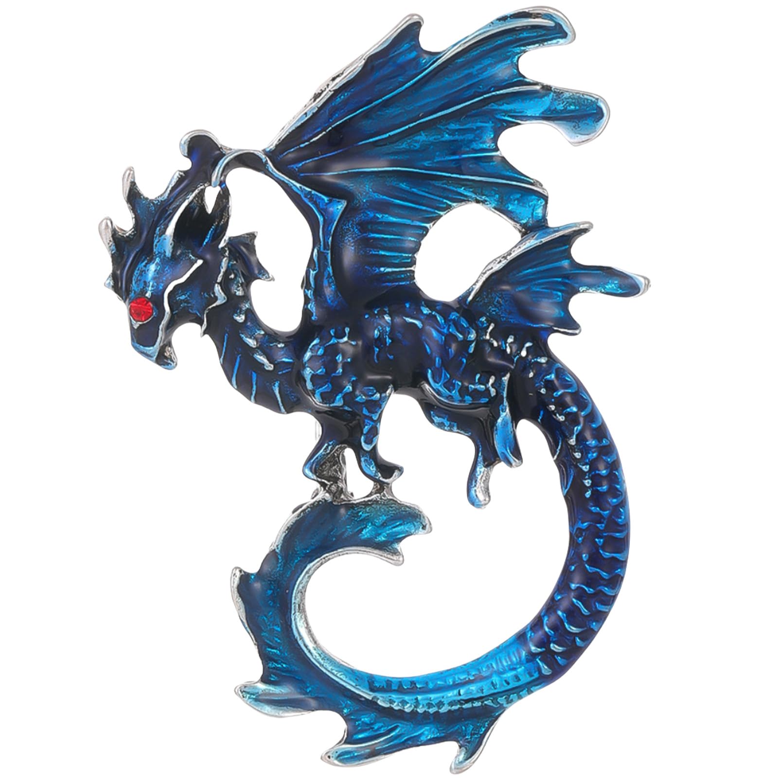 FAIRYGATE Brooches Enamel Brooch for Men Women Retro Rhinestone Lapel Pin Clothing Hat Decoration，B38 — view 46