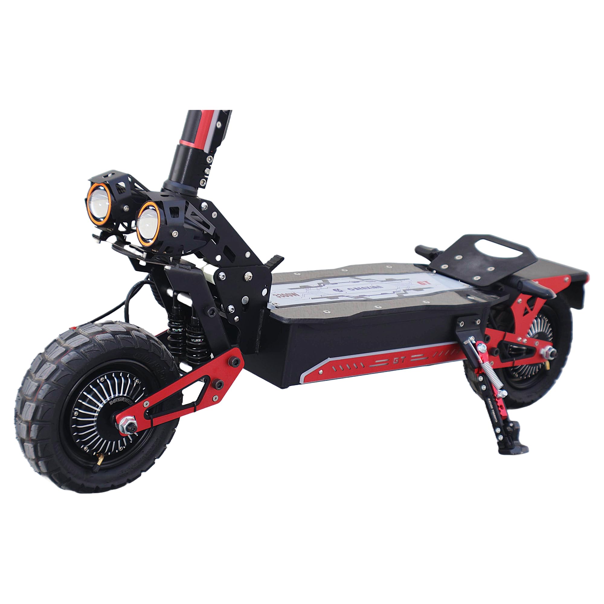 CHENXIAN GT High-Speed Electric Scooter, 3300W Dual Motor