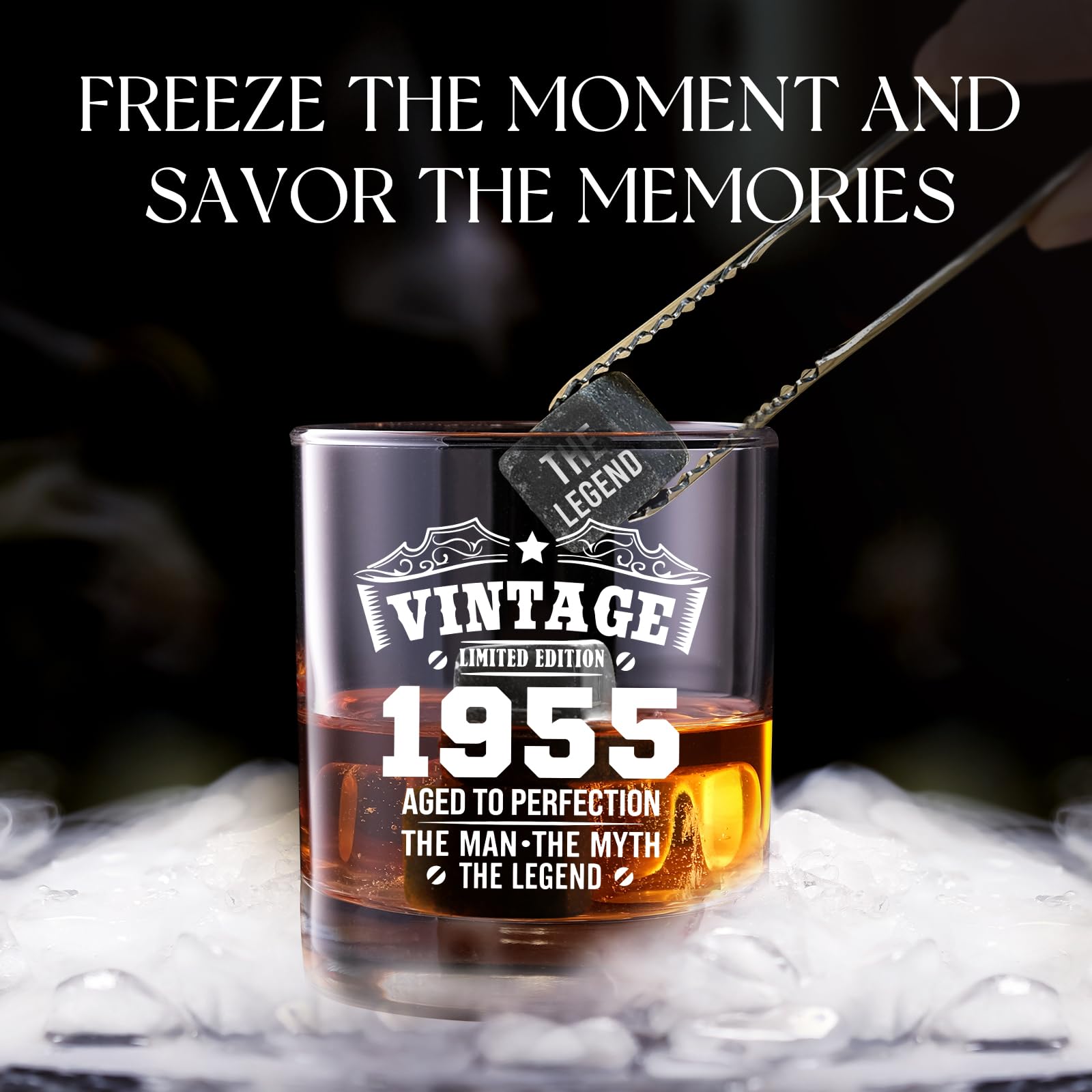 Cadeaux d'anniversaire 70 ans pour homme - Ensemble de verres à whisky vintage, idées cadeaux pour anniversaire 70 ans pour homme, mari, homme de 70 ans - Boîte en bois & pierres Cadeaux d'anniversaire 70 ans pour homme - Ensemble de verres à whisky vintage, idées cadeaux pour anniversaire 70 ans pour homme, mari, homme de 70 ans - Boîte en bois & pierres