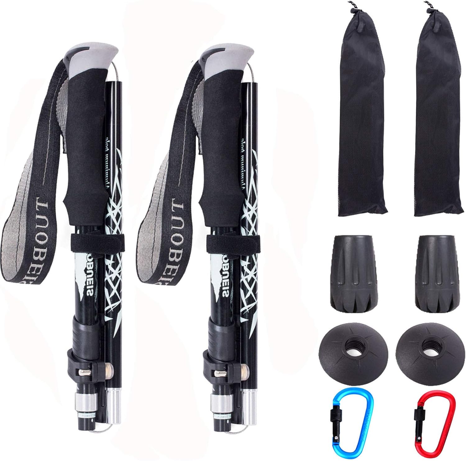 市場 トレッキングポール 超軽量 登山ストック 軽量炭素アルミ製 3段伸縮 折りたたみ式 市場 トレッキングポール 超軽量 登山ストック 軽量炭素アルミ製 3段伸縮 折りたたみ式