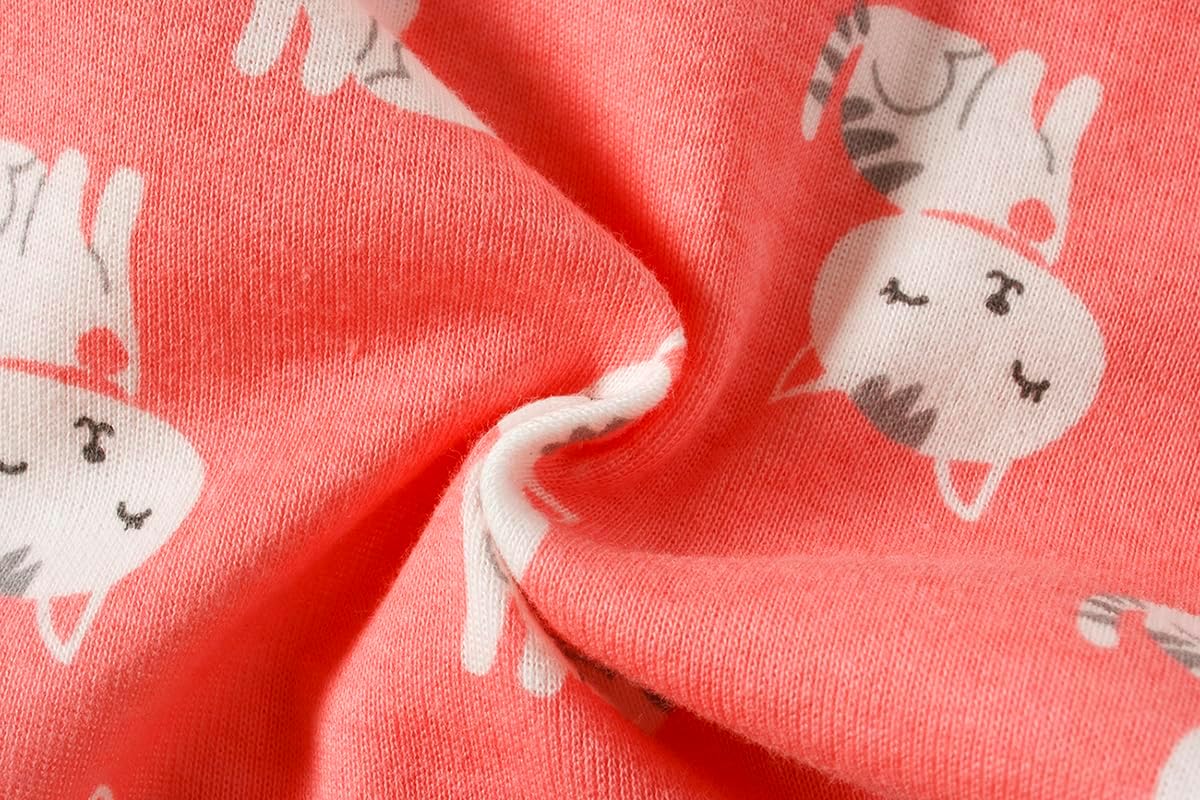 KikizYe Little Girls 100% Cotton Underwear Soft Breathable Briefs - Image 2