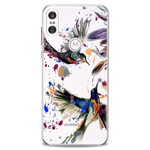 Cavka Funda de poliuretano termoplástico compatible con Motorola G9 G8 Plus G7 E20 P40 Z4 Edge 20 G22 Stylus Lindo Slim Fit Phone Clear Soft