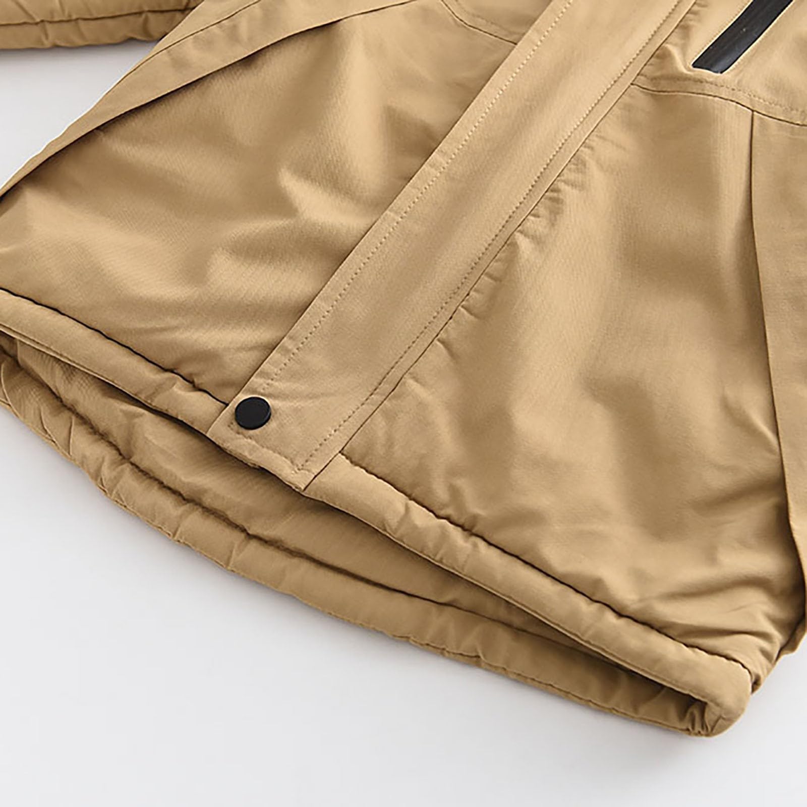Parka per ragazzi Cappotto invernale imbottito in pile foderato con cappuccio giacca per bambini spesso caldo comfort capispalla per bambini scuola casual soprabito