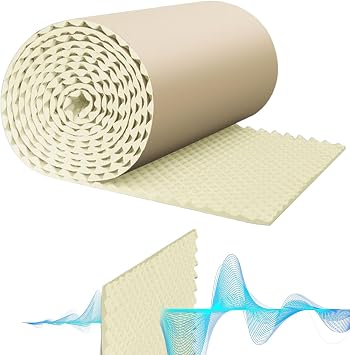 Sound Proof Panels, Self-adhesive Soundproof Cancelling Panel, 39.3x19.7x0.4 In Acoustic Wall Panels Interior Dampening Sound Insulation Pads For Car, Apartment, Recording Studio, Game Room, Offices