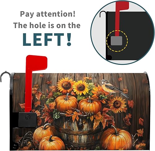 Miniatura 159 de Funda para buzón de águila calva con bandera estadounidense, tamaño estándar, 18 x 21 pulgadas, patriótica, impermeable, para buzón de correo