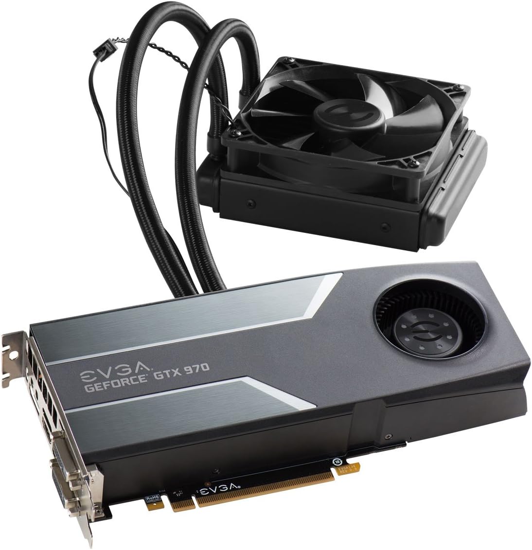 Amazon.com: EVGA GeForce GTX 970 4GB Hybrid Gaming, Graphics Cards  04G-P4-1976-KR