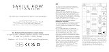 Savile Row Men’s SRO-20 Optical Prescription Eyewear Frames, srebrne, 55, Silver, 55