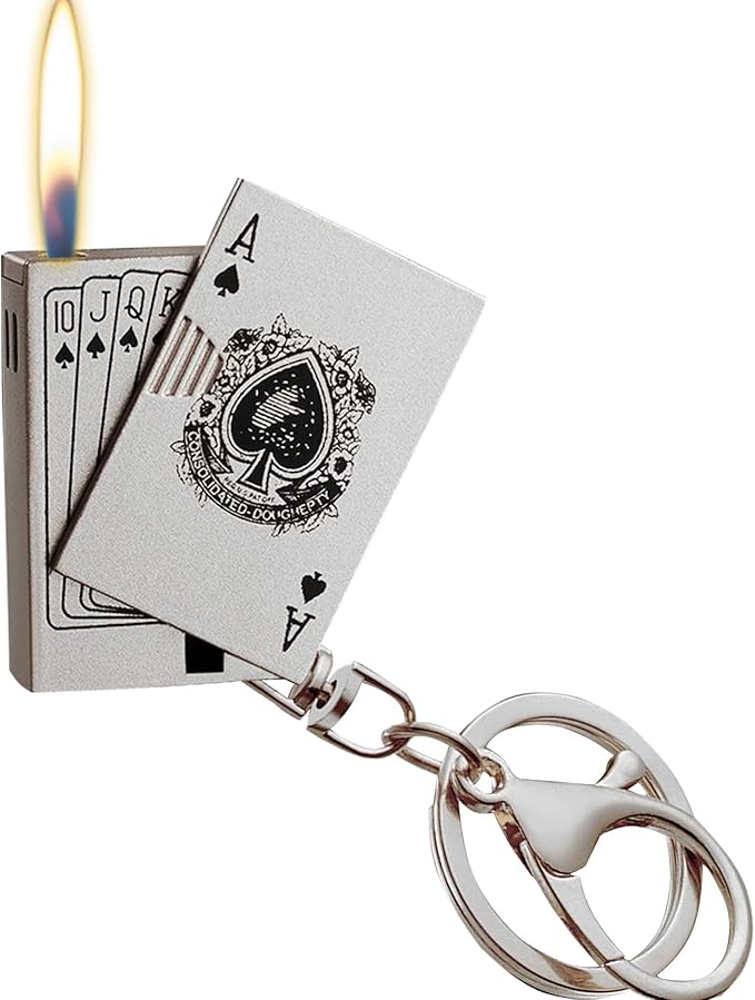 Playing Card Lighter, Mini Troch Lighter with Portable