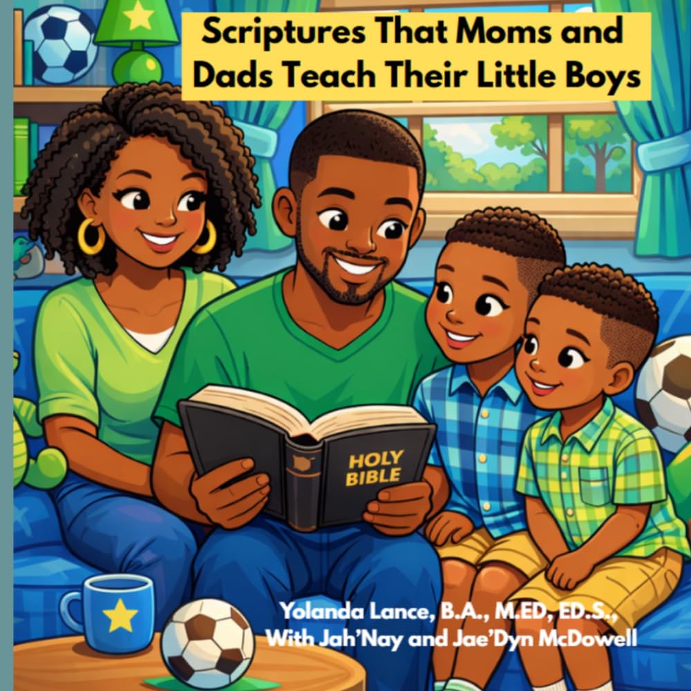 Scriptures That Moms and Dads Teach Their Little Boys      Paperback – Large Print, March 17, 2026