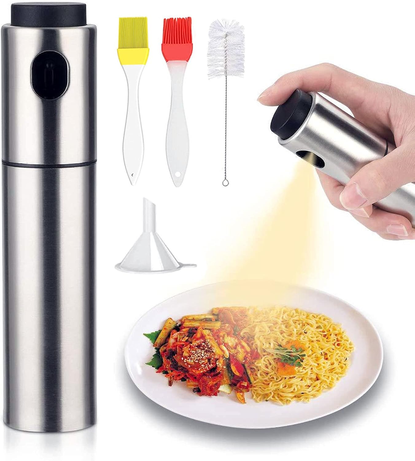 100ml Oil Sprayer for Cooking Air Fryer, Olive Oil Sprayer