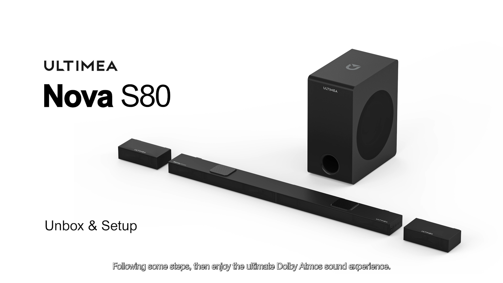 Amazon.com: ULTIMEA 5.1.2ch Sound Bar with Dolby Atmos, 8