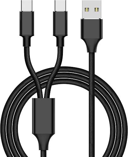 Titan Gaming PS5 USB A-C 2M Dual Charge Cable