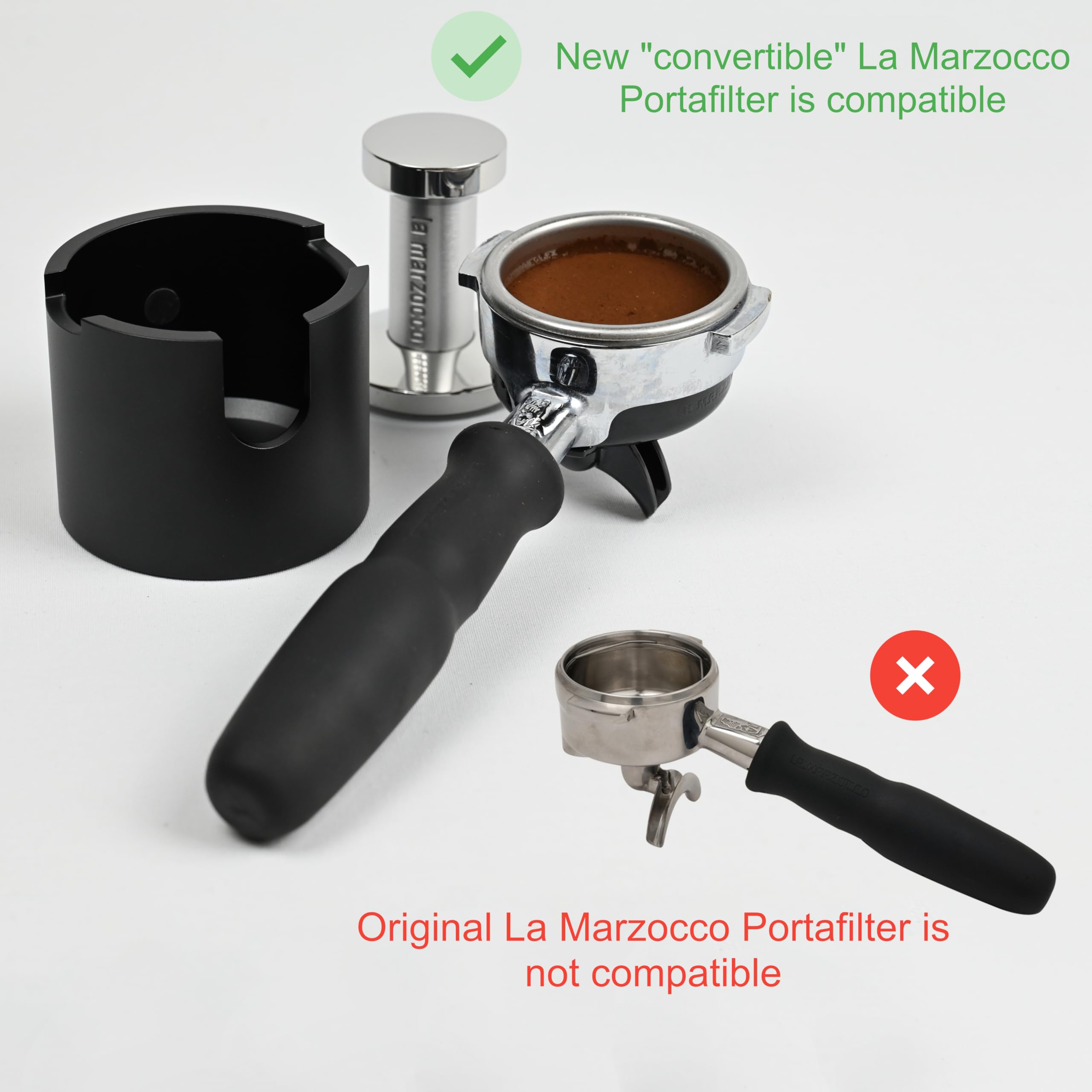 noto studio La Marzocco Linea Micra & Mini R Tamper Station (Black