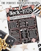 Vista 459 de Lone Star Art 66ª Reunión de Graduados (Sesenta y seis) Decoración en Oro - Recordando El Año - Clase de 1959 - Póster Sin Marco de 11x14 - Globos