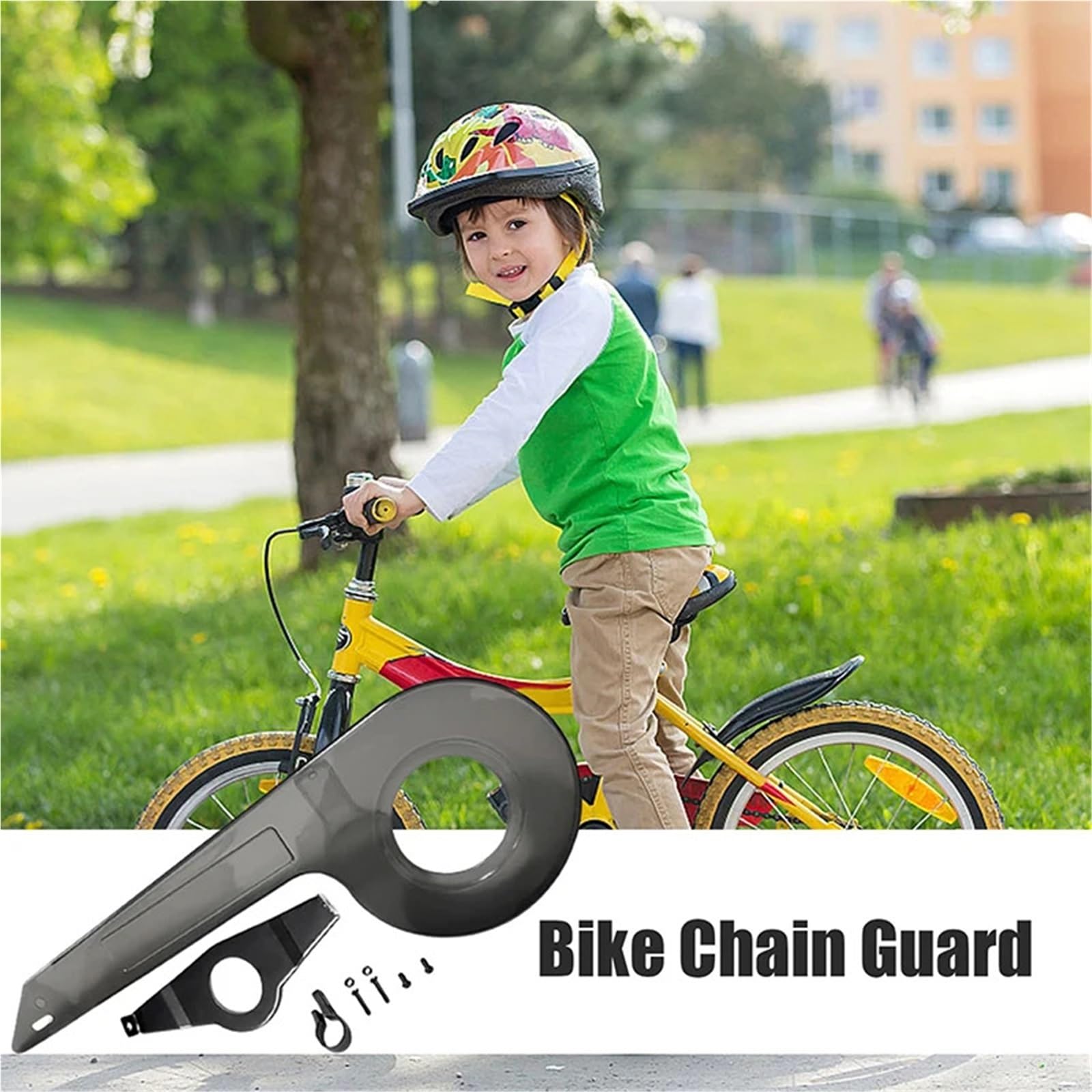 Copricatena Bicicletta 1 Set di paracatena Universale for Bici Adatto a 32-36T, Copertura Robusta for Bambini, Bici for Adulti, Accessori durevoli for Il Ciclismo