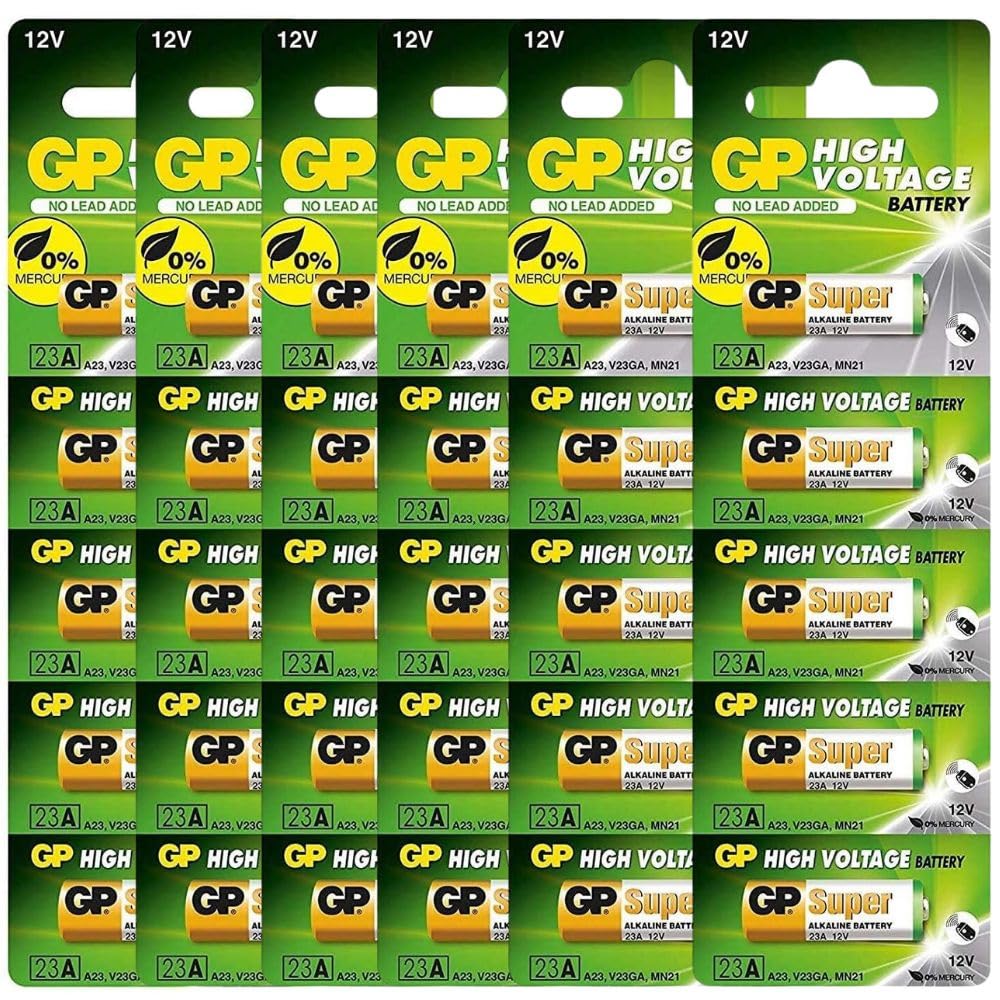 TECHBLAZE 23A Alkaline Battery 12V High Voltage Cell Batteries for Car Remote Control Lighter & Ther Electronics 23AE-C5 A23 MN21 LRV08 (Pack of 6)-image-27