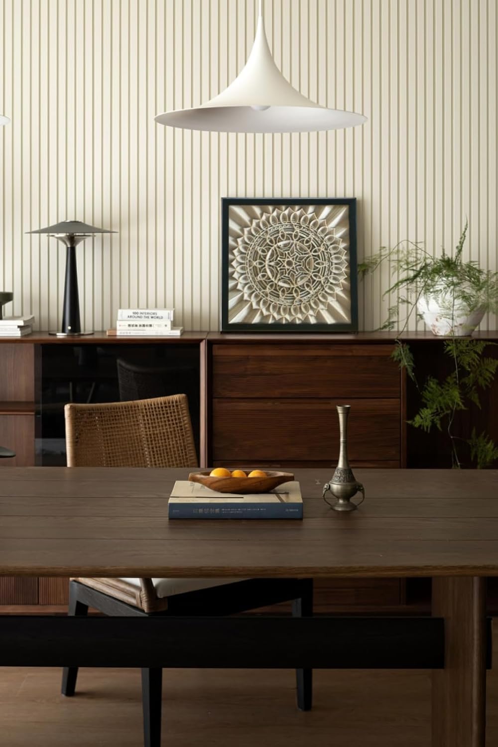 Mandala Wall Decor Living Room Sculptures Wall Art Boho Wall Decor For Bedroom Dining Room Hallway 3d Chakra Framed Rustic Modern Farmhouse Decor Brown Sacred Geometry Carved Wood Zen Meditation Decor