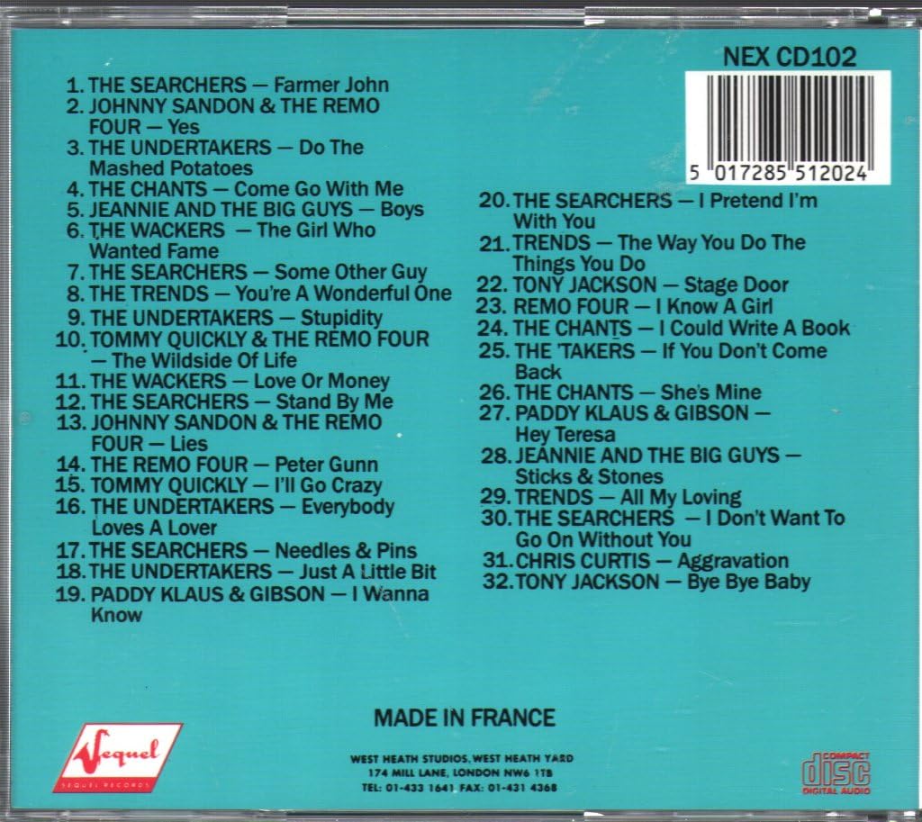 32 Merseybeat Nuggets (UK Import)