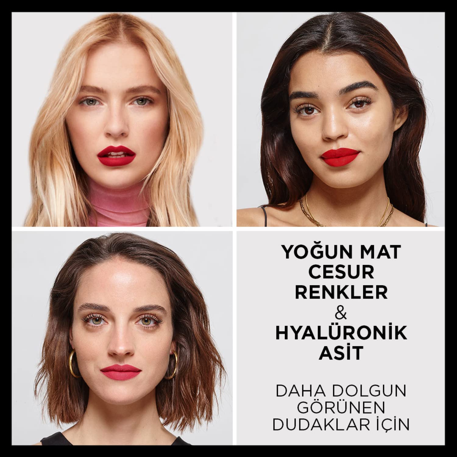 L'Oreal Paris Color Riche Intense Volume Matte Ruj - 346 Rouge Determination