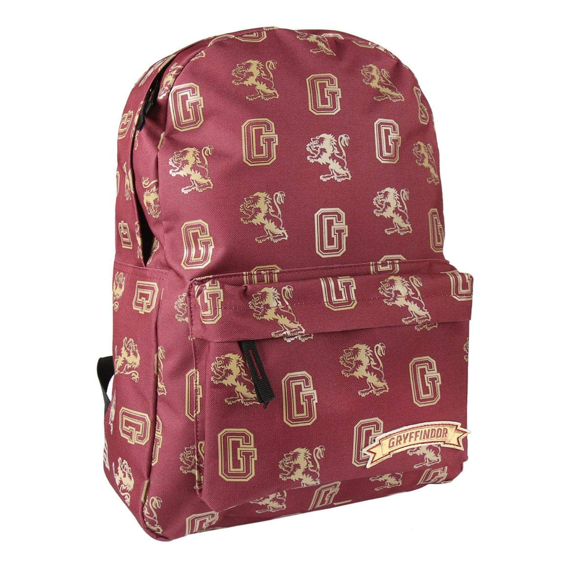 Harry Potter Backpack, red, standard size, Mochila instituto Gryffindor