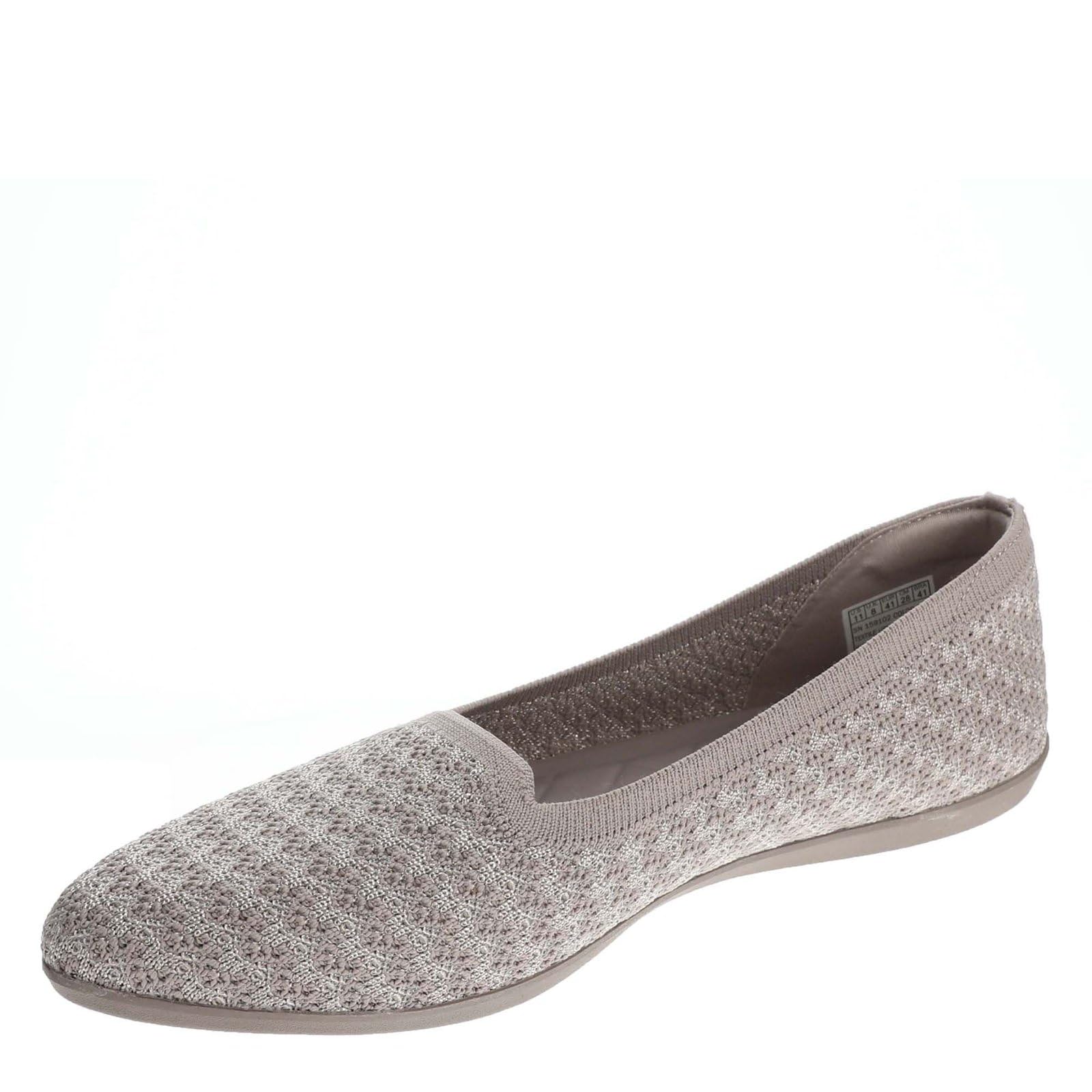 Skechers Modern Comfort Women's Cleo Walk-Memorable Move, damskie baleriny, Kret, 37 EU