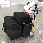 Travel Duffle Bags,Extra Large Foldable Overnight Bag,Men and Women Camping/Moving/Air Delivery/Maternity/Tent (100 Liter)