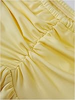 Vista 6 de SHENHE Conjunto de 2 piezas para mujer Y2k, minifalda fruncida con volantes y camiseta corta sin mangas