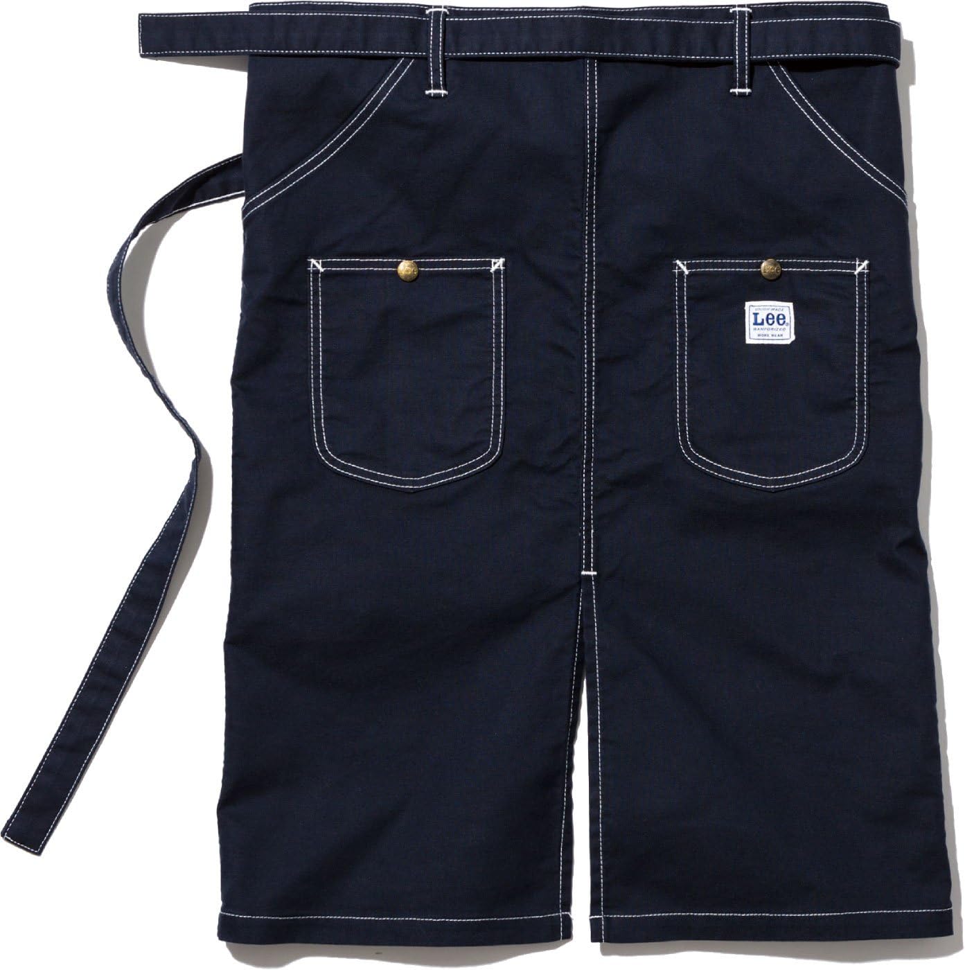 LGB ルグランブルー 切りっぱなし ロング ジレ ベスト カーキ クロス