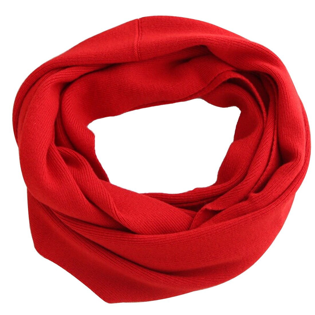 LroHan Soft Cashmere Scarf Circle Loop Infinity Plain Snood Scarf For Men Women