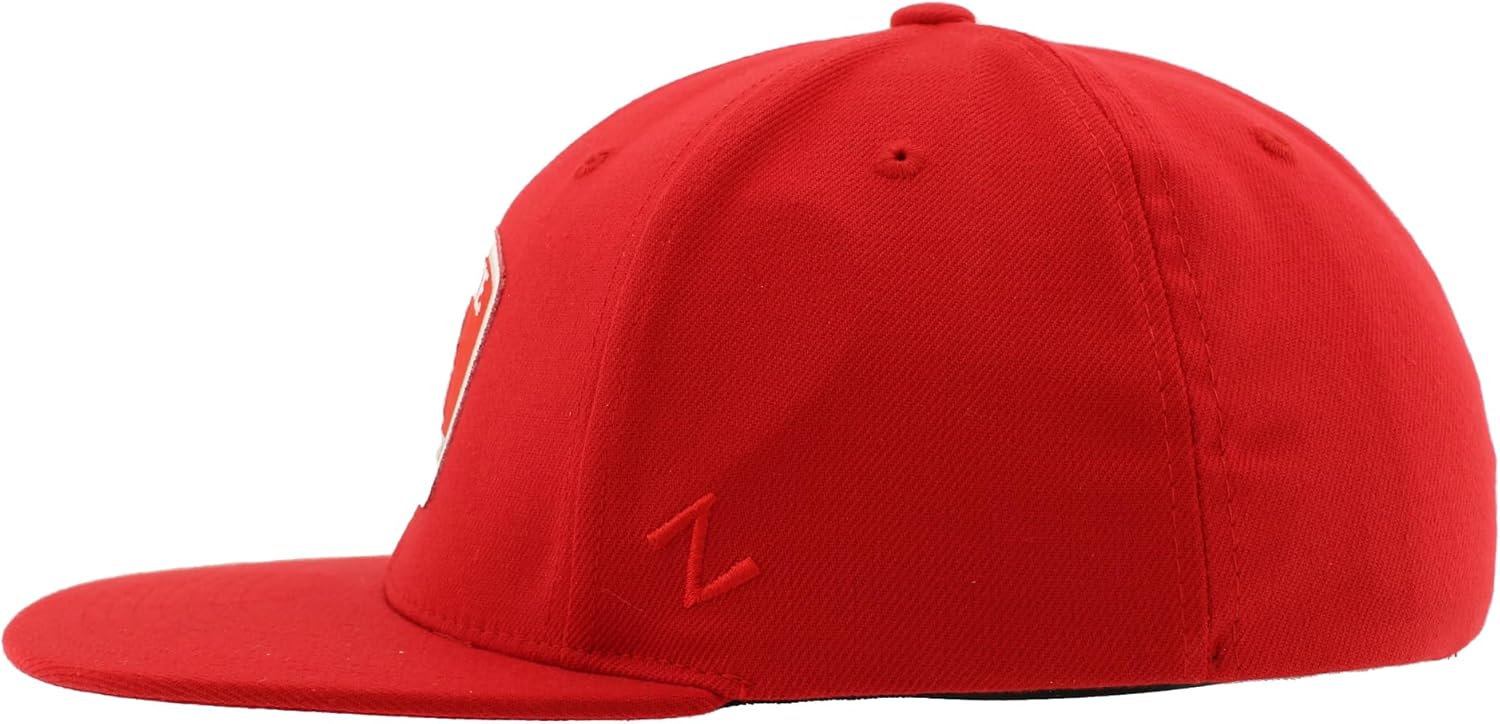 Ohio State Buckeyes NCAA Officially Licensed Fitted Hat M15Z Switchback Team Color, Large - Image 3