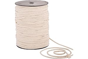 Macrame Cord 4mm x 240yd: Unleash Your Creative Flow with Premium Quality Cotton Rope