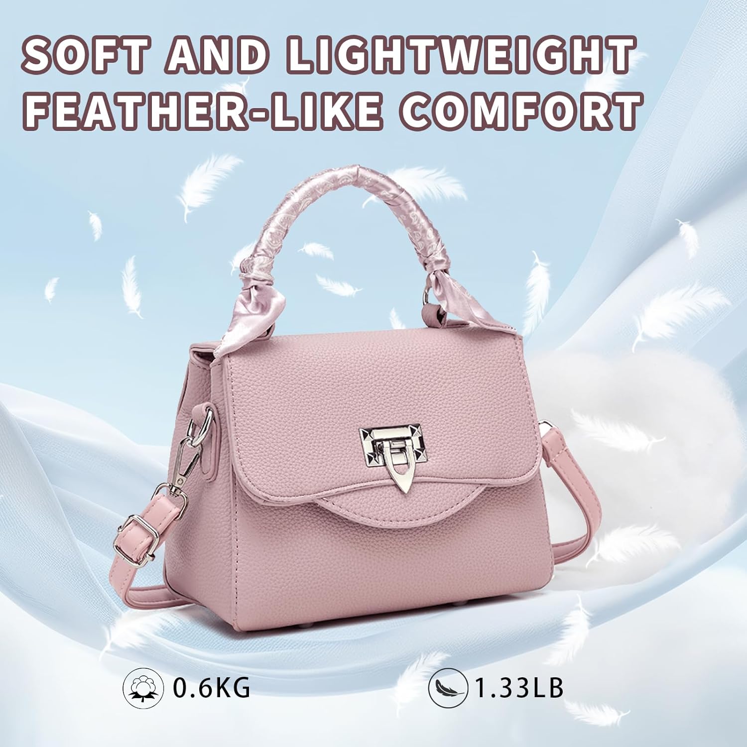 Satchel Purses for Women, Womens Handbags Satchel With Adjustable Strap, Top Handle Shoulder Bag Purse - Image 8