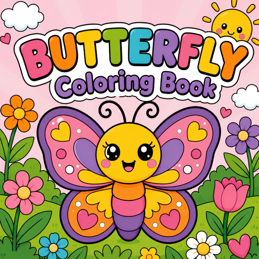 Butterfly Coloring Book