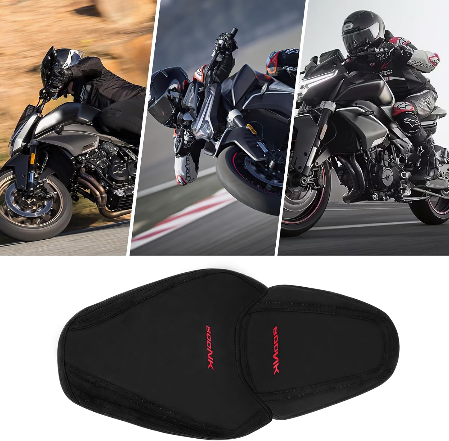 Motorcycle Leather Seat Cushion Cover Custom Cushion Soft Seat Cover Thickening and Softening Insulation Cushion Cover Refit Cushion Soft Seat Cover for CFMOTO 800NK 800 NK NK800