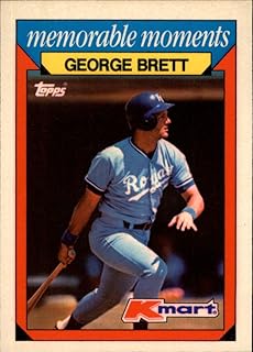 1988 K-Mart Baseball Card #3 George Brett