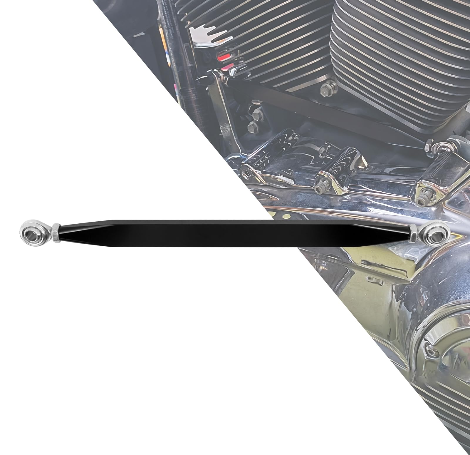 HDBUBALUS Motorcycle Shift Linkage Gear Shifter Compatible with Harley Softail Dyna Street Glide Touring Road King 1986-2025