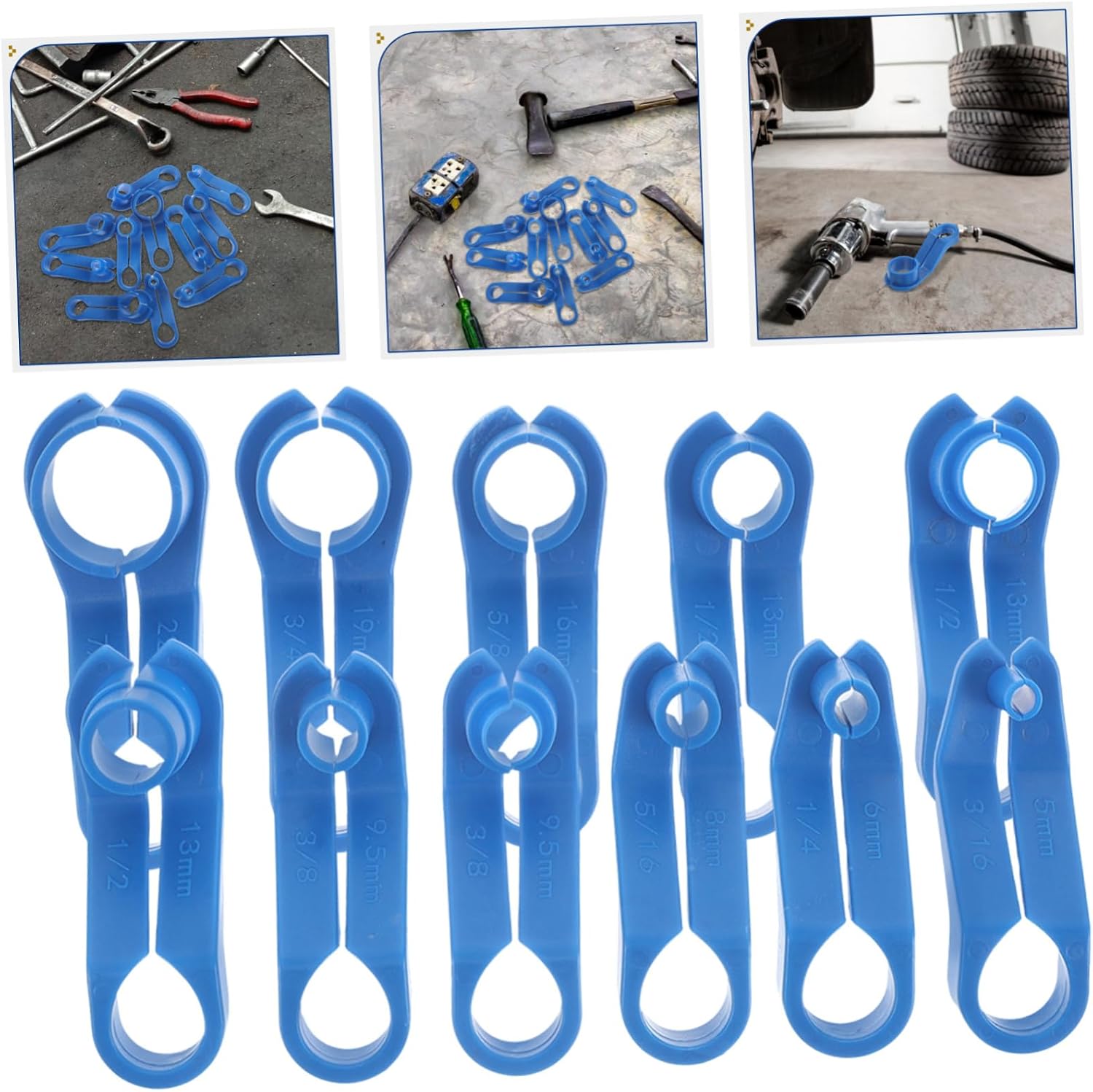 ULTECHNOVO 11pcs Fuel Line Disconnect Tool Set Durable Automotive Hose Removal Installation Tools for Air Conditioning and Fuel Lines Easy to Use Compatible with Various Vehicle Models