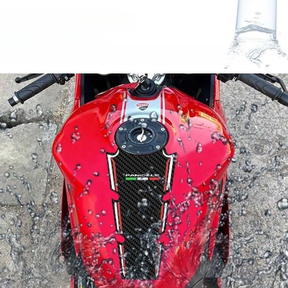 Motorcycle Tank Pad Motorcycle Accessories Tank Pad Sticker Tank Decal Side Tank Pad for Panigale V2 899 959 1199 1299
